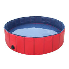 Red Pvc Portable Pet Bathing Tubs 120 X 30cm Oem &amp; Odm