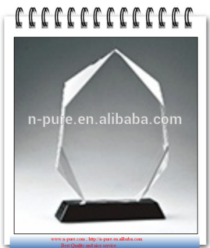blank crystal plate trophy,Optical Clear Crystal Trophy