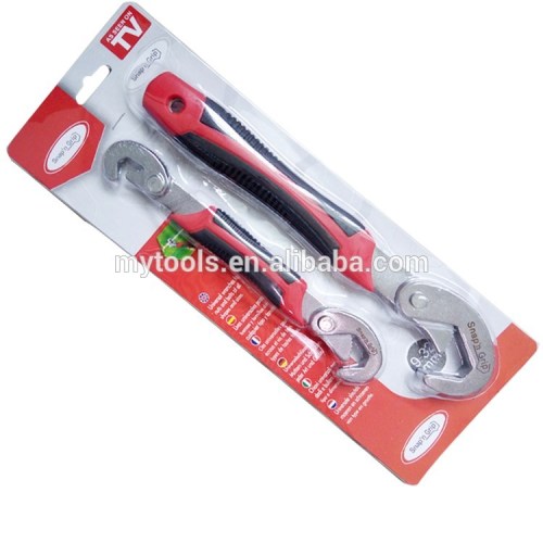 SNAP N' GRIP MULTI PURPOSE WRENCH FITS TO ALL KINDS OF SQUARE NUTS, BOLTS HEX ROUNDED OR PIPE