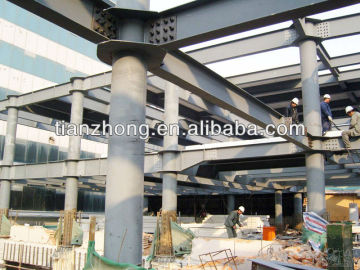 design steel structure for car parking