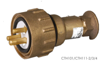 Marine brass plug IMPA 792886