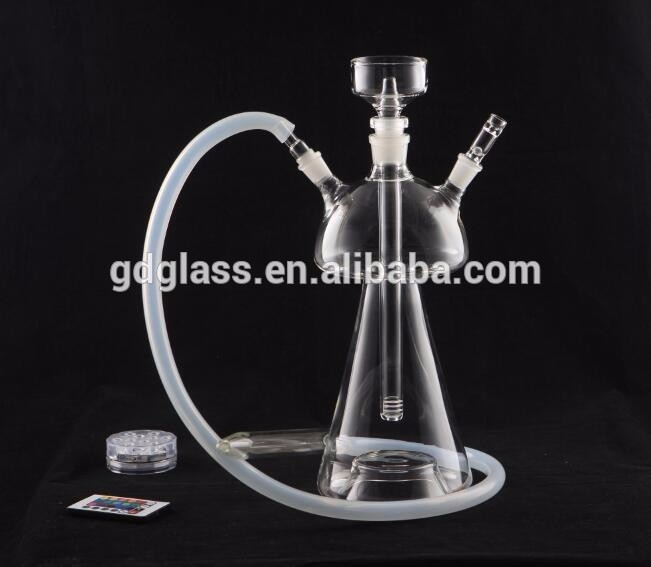 Wholesale OEM China Factory Hand Blown Borosilicate glass hookah shisha