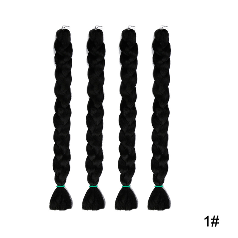 82 Inch 165g OmbreXpression Jumbo Braiding Hair Pre Stretched Wholesale Synthetic Crochet Hair Extensions For Box Twist Braids