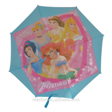 Small cartoon kids safety manual open umbrellas