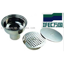 Drain sanitaire en acier inoxydable (IFEC-SF100004)