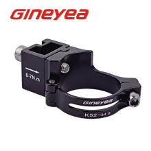 ด่วนที่วางจำหน่ายจักรยาน Seatpost หนีบพ่นทรายอลูมิเนียมอะโนไดซ์ Gineyea K52