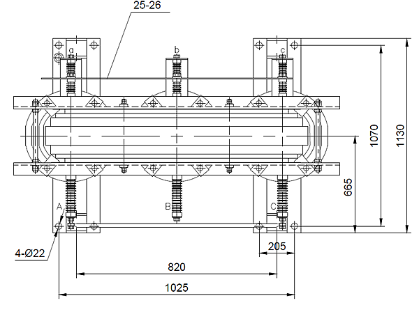 1000KVA dry type transformer