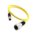 Panel Mount M12 Male to 7/8 Female Cable