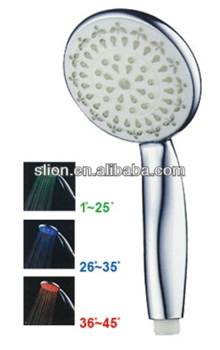 2014 modern led light up shower heads with competitive price