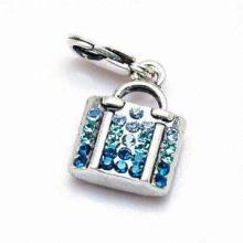 3D Thomas Sabo Charm with Rhodium Plating, Made of Alloy