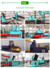 Hydraulic Recycling Scrap Waste Metal Baler Equipment