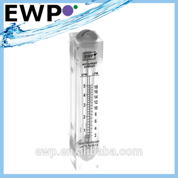 Plastic flow meter sensor