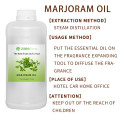 O óleo essencial de Marjoram destilado a vapor para cuidados com a pele