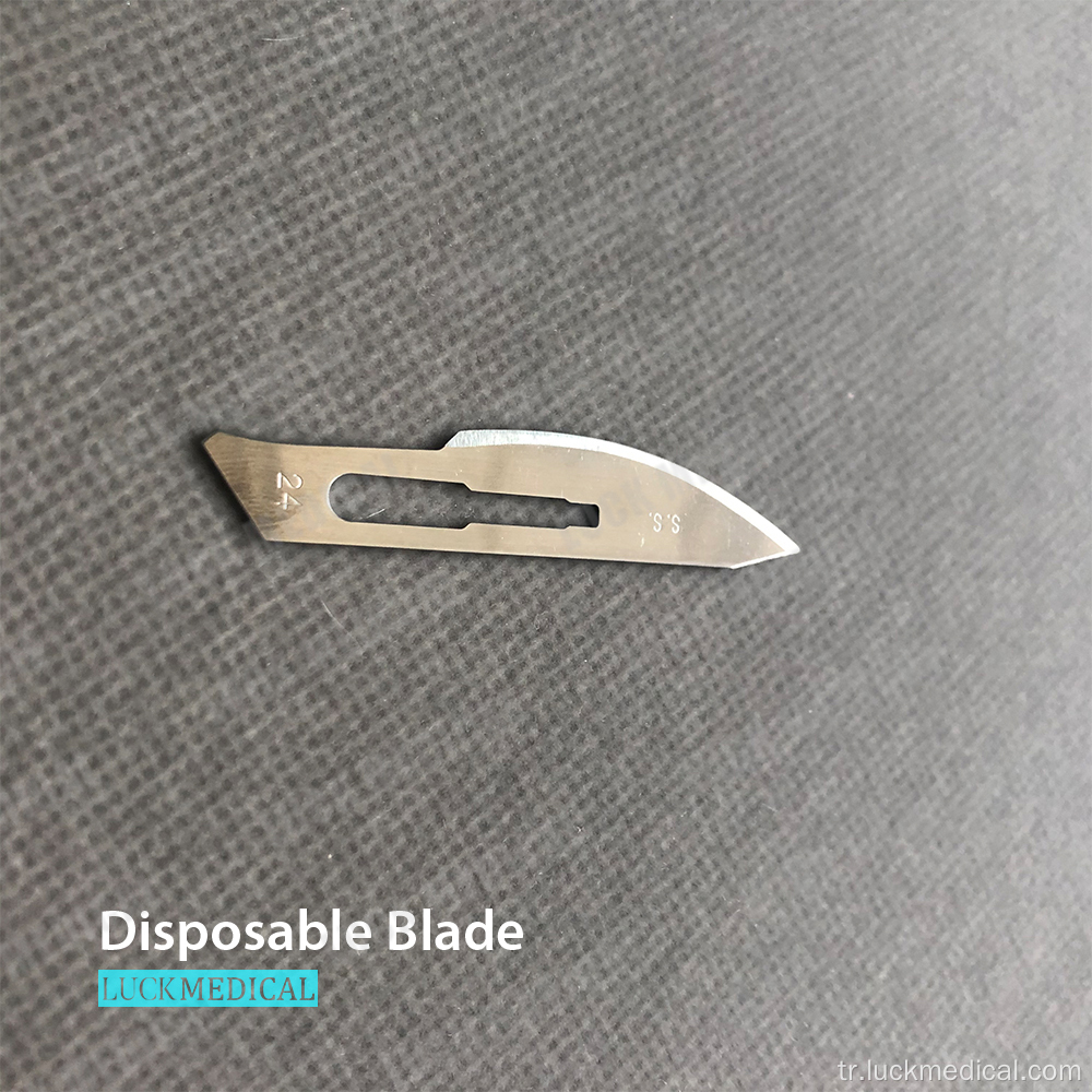 Tek kullanımlık cerrahi bıçak tıbbi bıçağı