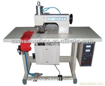 Pneumatic type ultrasonic edge/lace cutting machine