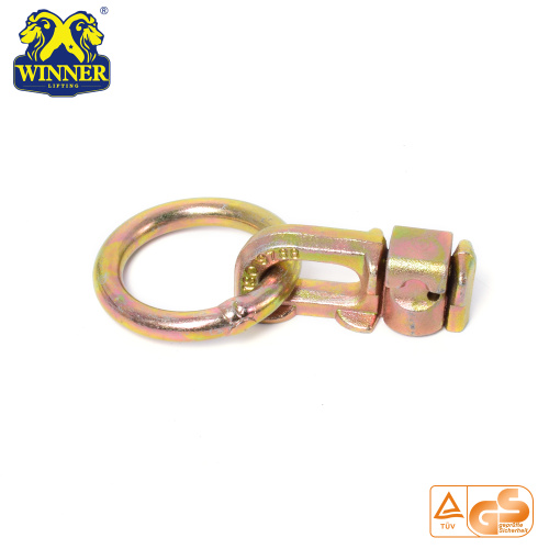 Zinc Plated L Track Double Stud Fitting With O Ring
