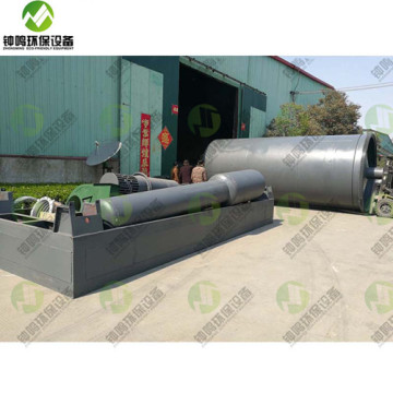 Waste Small Tire Pyrolysis Recycling Plant