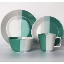 glazed kitchenware commercial dinnerware set