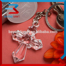 Nice Cross Glass Keyring Baby Shower Party Small Gifts