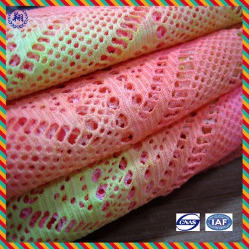 Mesh Print Jacquard Fabric