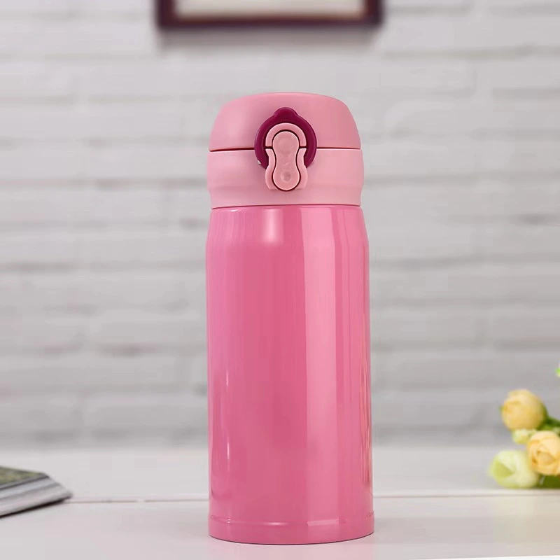 350ml Small Size Stainless Vacuum Flask Water Bottle for Children Useful