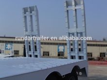 Low price professional 3 axel low bed trailer