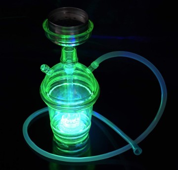 Plastic Hookah Led Portable Hookah Cup Shisha