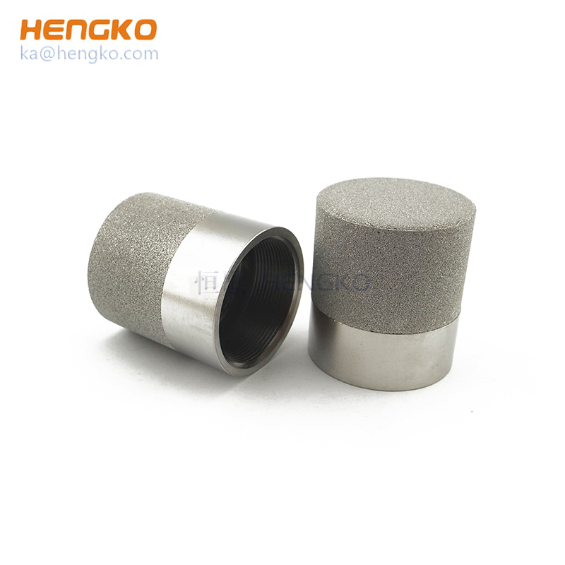 HENGKO Air Cartridge Filter High Quality Corrosion Resistance Custom Porous Sintered Metal Stainless Steel 316 316L Ss Filter