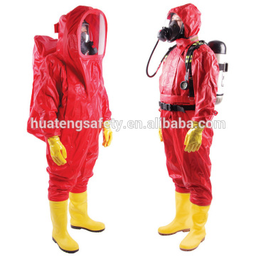 PVC Flame Resistant Chemical Resistant Paint Suit