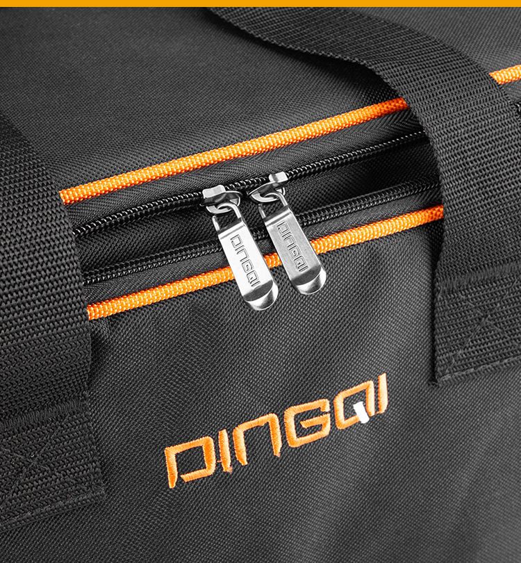 DINGQI portable 600D polyester wholesale custom professional tool storage bag tool bag tote bag