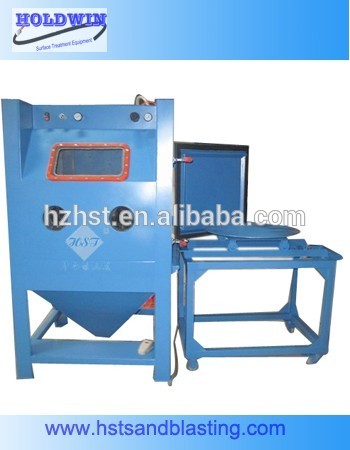 Turntable sandblasting cabinets