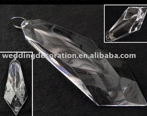 Crystal Ice Acrylic Drops Beads Ornaments