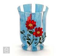 color glass vase