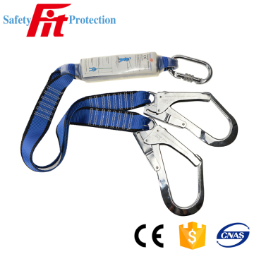 two hooks safety harnesses and lanyards