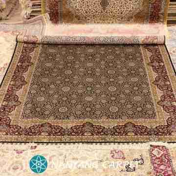 6.56'x9.84' Handwoven Silk Oriental Area Rug