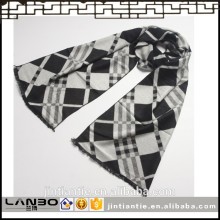 Plaid silk scarf men scarfs china fashion