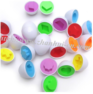 Puzzle Eggs Match Shapes Baby Kid Match