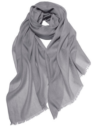 Solid Pure Cashmere Pashmina