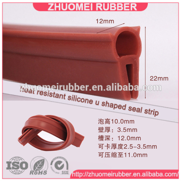 High Temperature Resist Silicone Rubber Profile