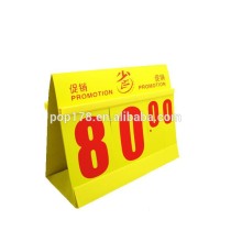 New ABS Material Supermarket Digital Price Tags/ Supermarket Price Board/ Price Tags Stand