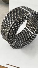 Wire rope for marble cutting