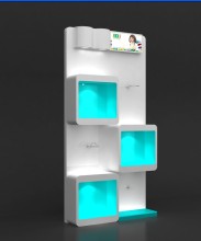 Customized Pop Display, Easy-Assembling, Saving Shipping Cost, Labor and Power