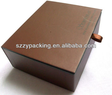 flip top chocolate color candy box wholesale