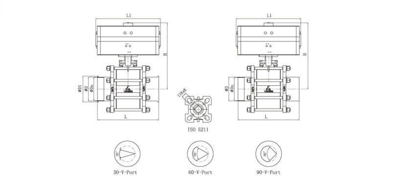 Pneumatic Ball Valve