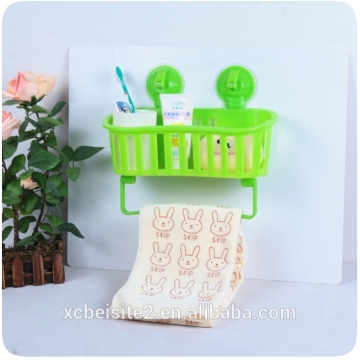 J479 kitchen receive rack with suction cup&kitchen basket&kitchen cup rack&Utensils for kitchen&plastic kitchen basket