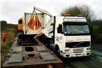 Side Loader Trailer Side Tripper Trailer