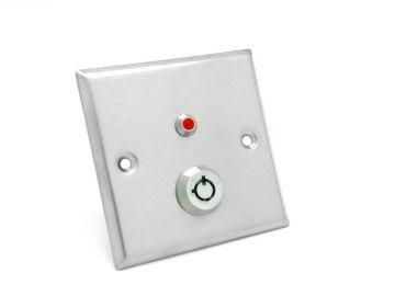 No / Nc Alarm Emergency Panic Button , Key Reset Personal Panic Button