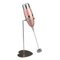 Automatic Rose Pink Electric Milk Frother