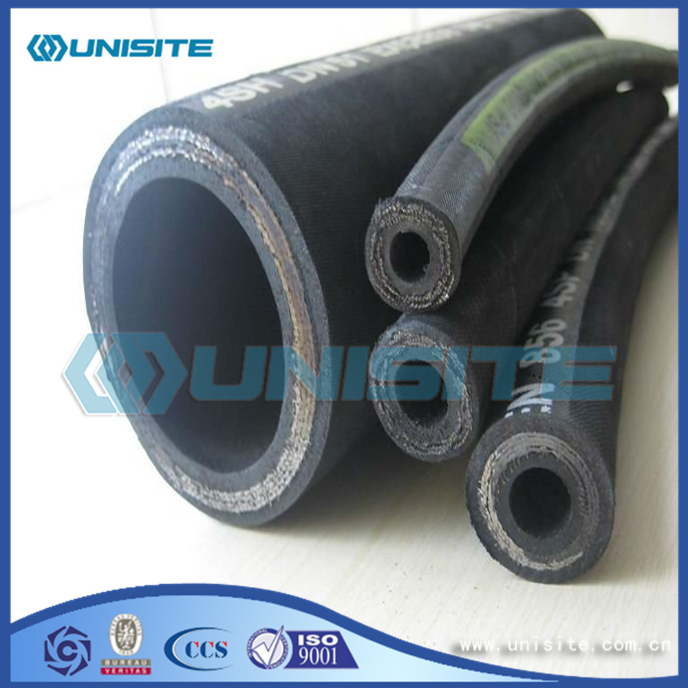 Flexible rubber hoses for dredging construction