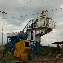 60 Wet  Mobile Concrete Batch Plant